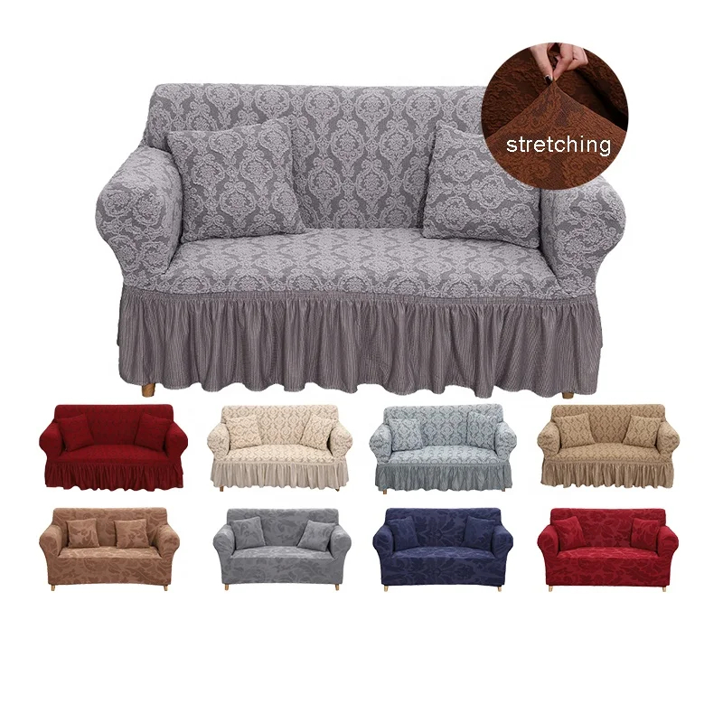 Homechoice love seat sofa cover stretchable for Amazon