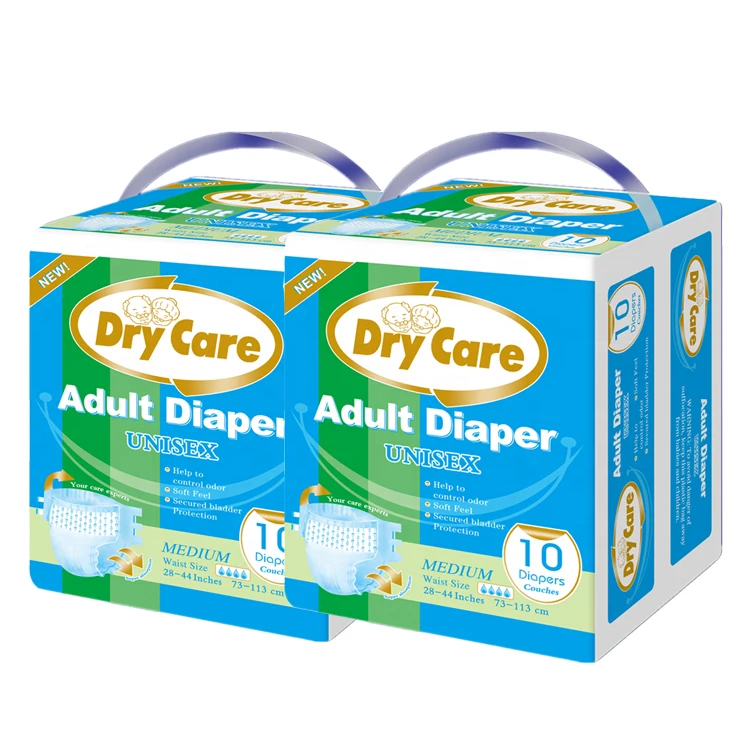 Printed Incontinence Adult Nappy Adult Diapers Hospital Medical Care Super Absorption Disposable Ultra Thick M L XL XXL Size