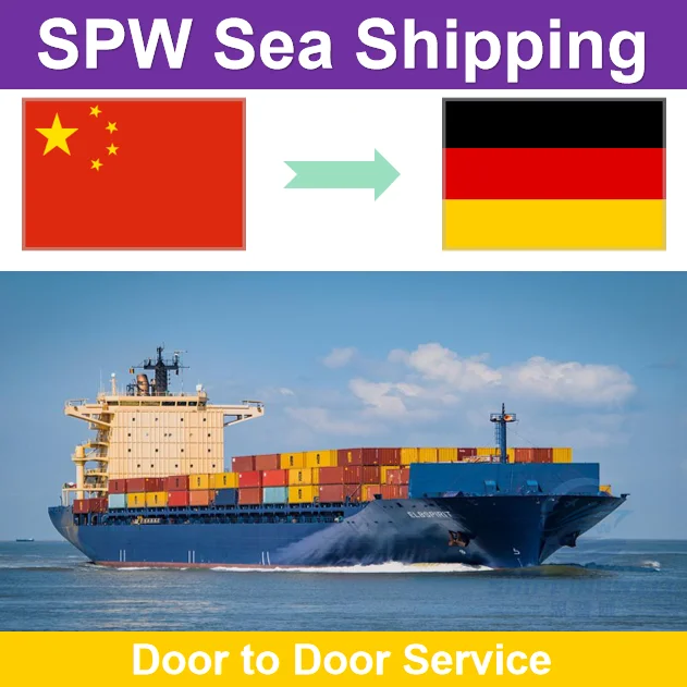 Fast FCL 40HQ Sea Freight Forwarder DDP from Shenzhen China to Hamburg Germany with Customs Clearance and Door to Door Services