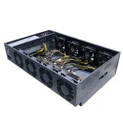 70 мм шаг в линии бесшумный вентилятор barebones мультиграфический корпус сервера серверное