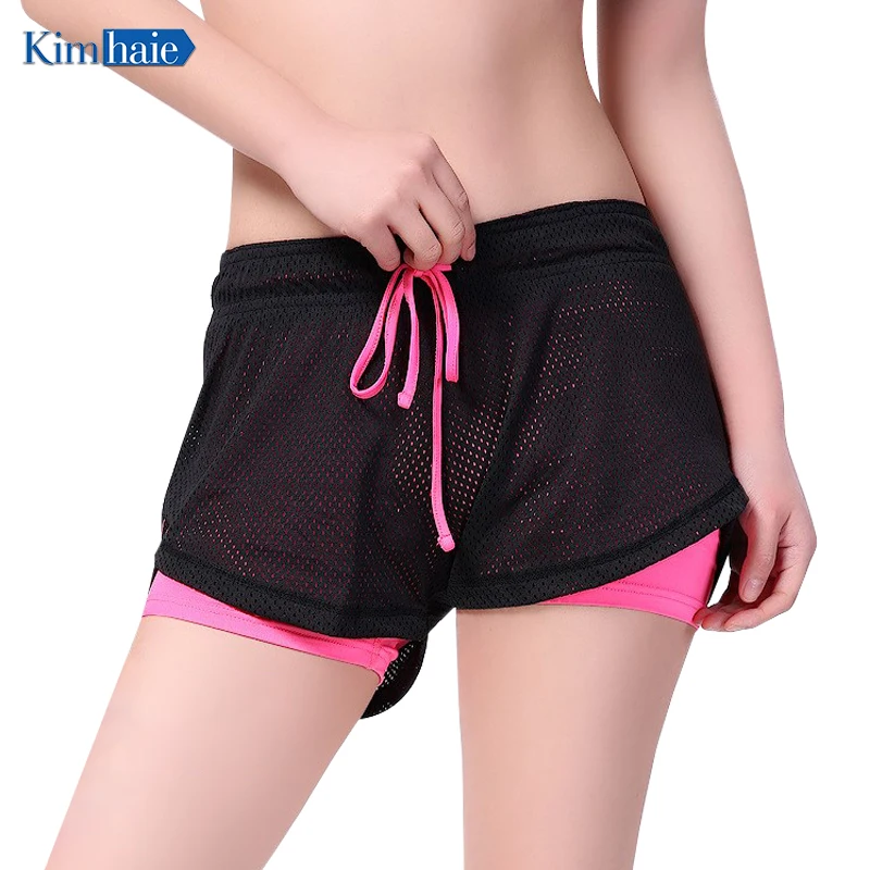 
Hot Sale Women Yoga Shorts Running Sports Shorts Fitness Fashion Breathable Shorts 