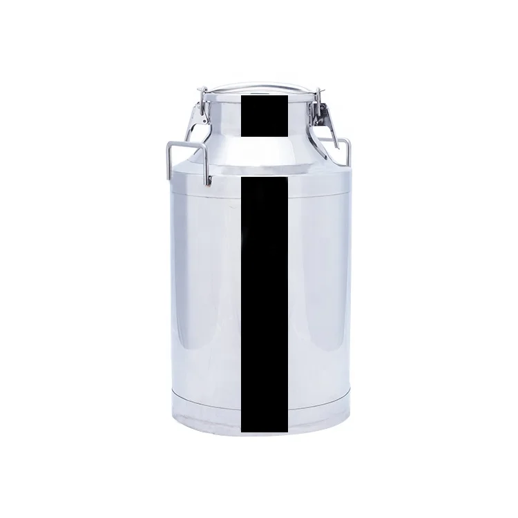 Hot sell mirror polished aluminum barrel 5L-20L  stainless steel mini metal milk can
