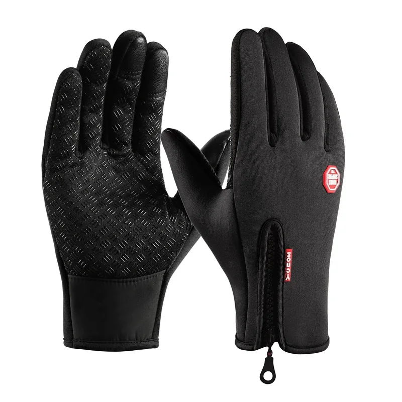 Winter Gloves Cycling Driving Motorcycle Cold Gloves Windproof Non Slip Gloves Touchscreen Warm Outdoor for Men Women Polyester