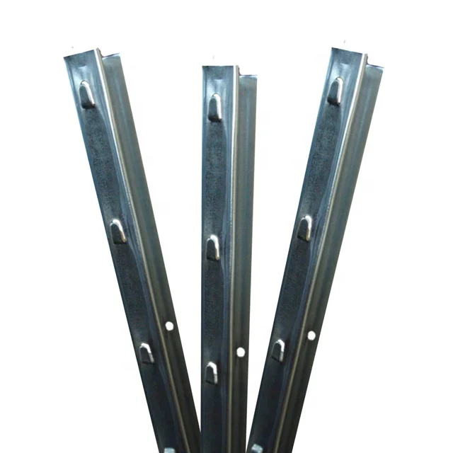 T type Metal Fence Posts for Field fence/welded wire mesh fence T post with clips