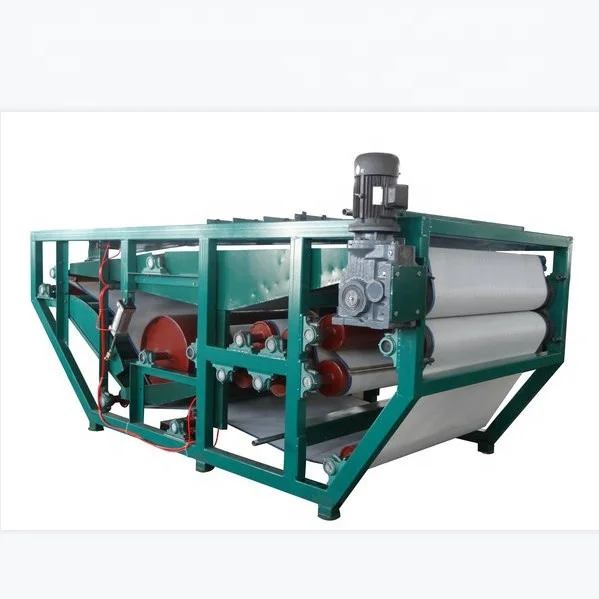 Belt Filter Press 1500mm for sludge dewatering  24 hours working