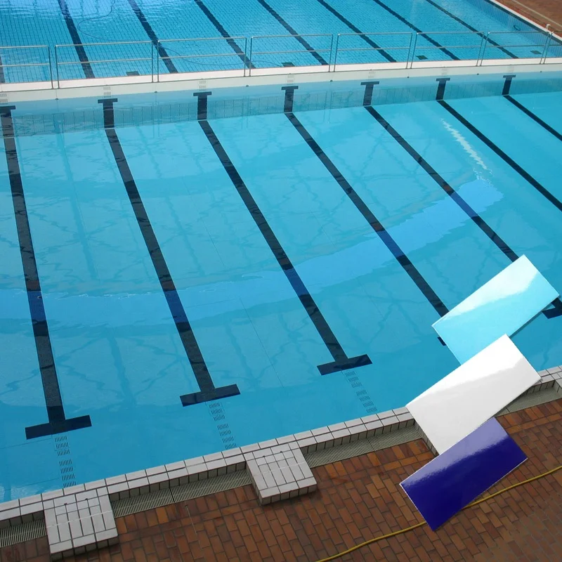 competitive price pure glazed ceramic swimming pool tiles for sale