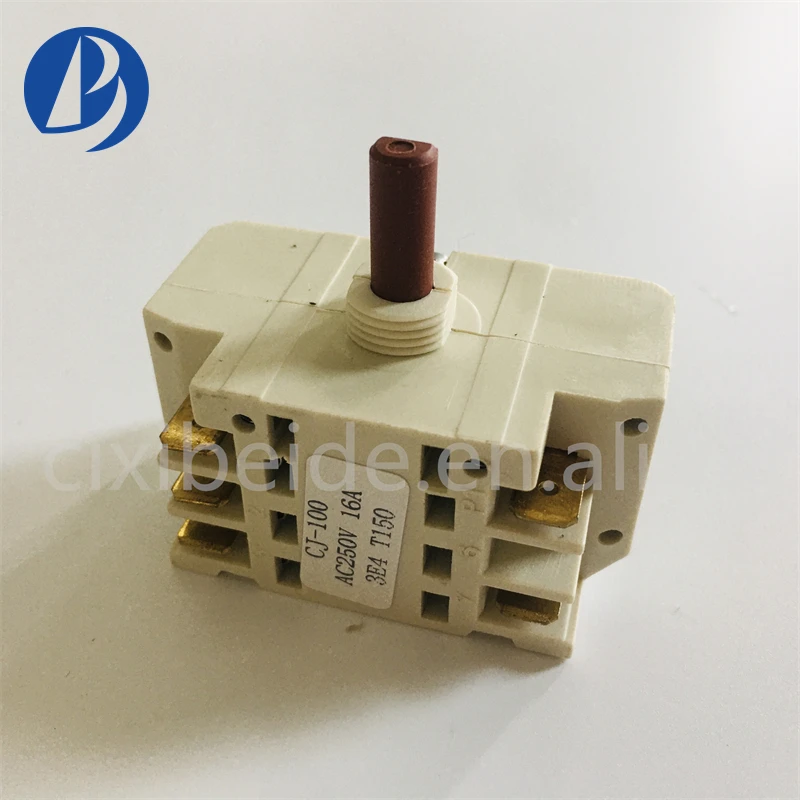 Хорошее качество запчасти для духовки Электрический поворотный переключатель переменный ток 250 в 16 А