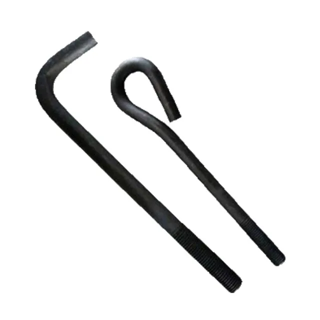 Customized zinc plated m12 L type 7 Type anchor bolt grade 4.8 steel hot dip galvanized foundation anchor bolt