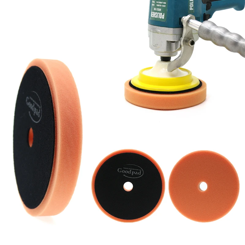 Factory Direct Supply Polishing Pad with Logo Sponge Polishing Pads Car Round Flat Polishing Pad