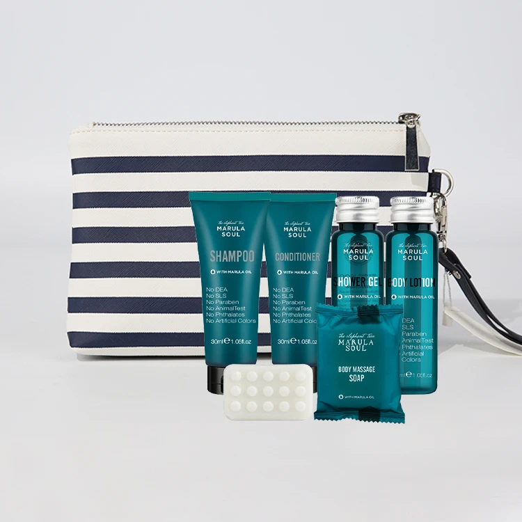 2023 Popular Travel Bottles Set for Toiletries with Toothbrush and Paste Mini Travel Container Kit for Bath