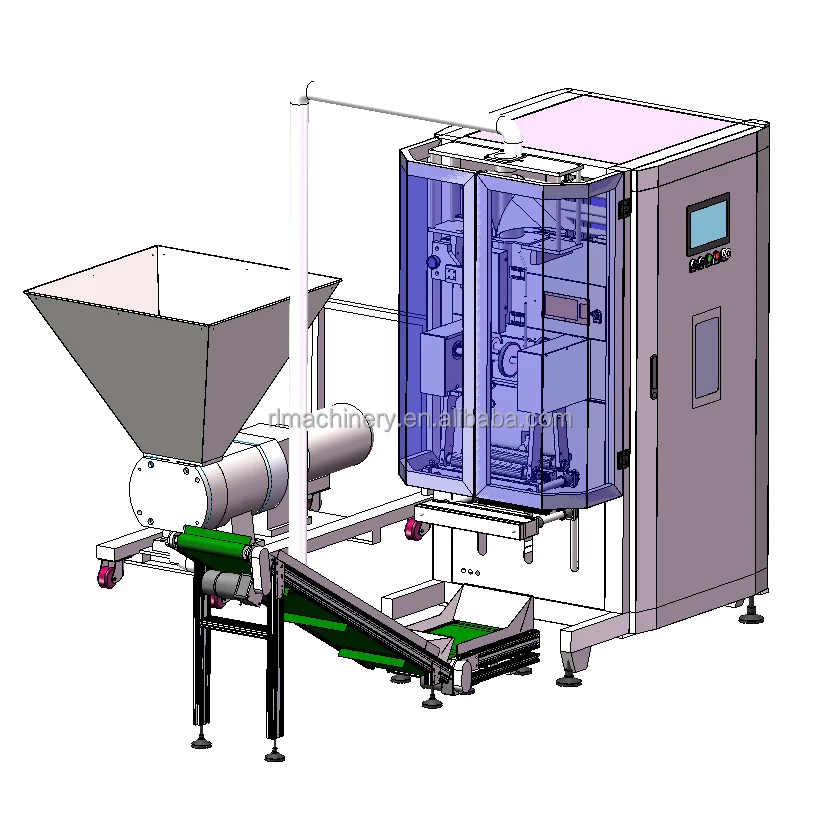 Paste Ginger Garlic Tomato Sauce Chutney Pickle All Type Of Pastes Pouch Packing Machine