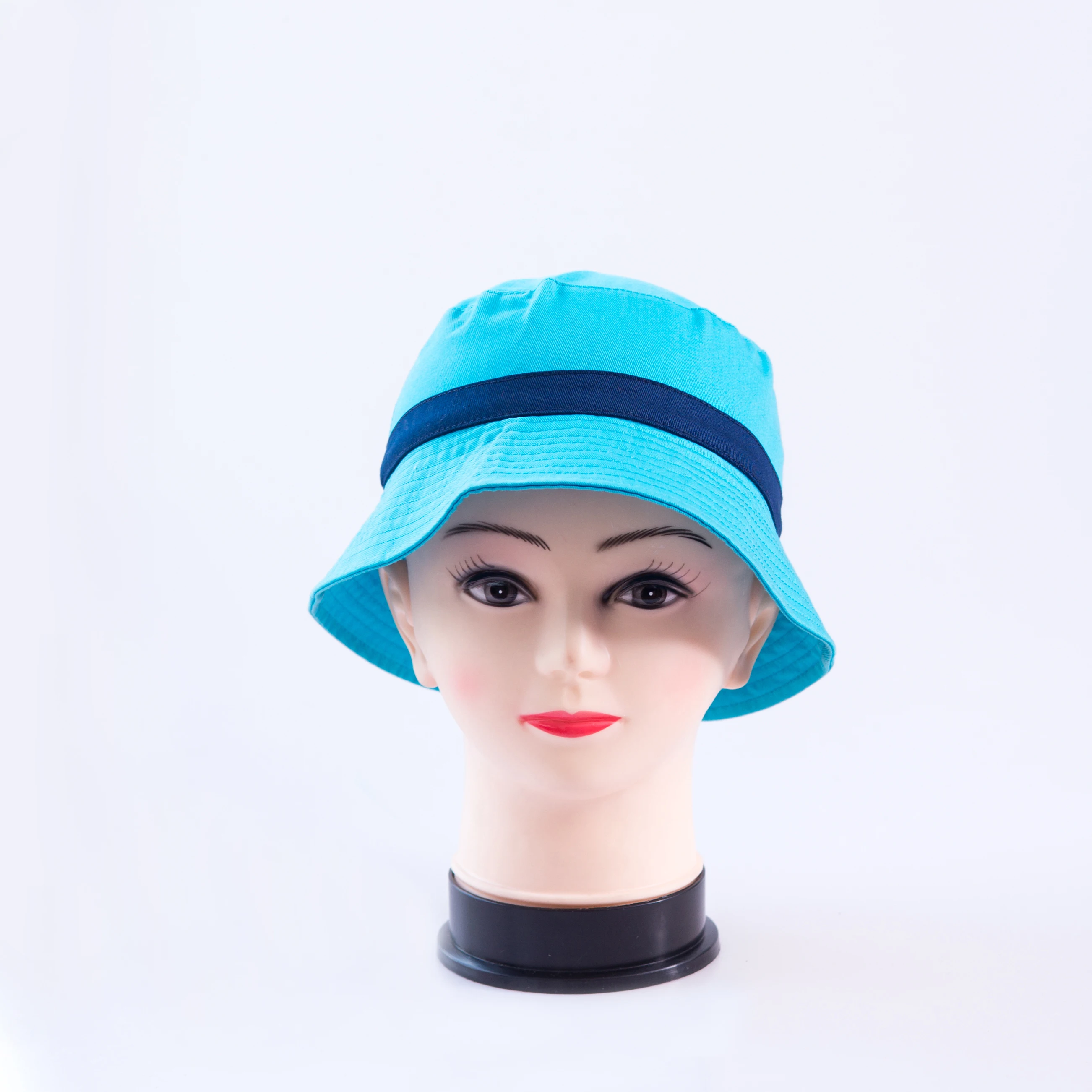 Wholesale cheap fashion custom designer women men plain summer bucket hat embroidered logo