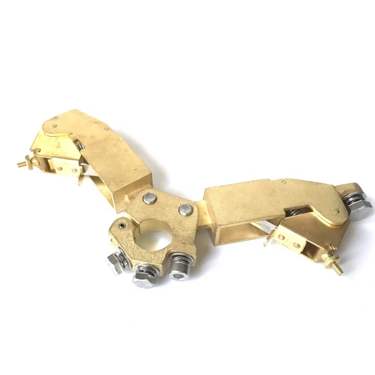 Hilti electric simple brass carbon brush holders for electric slip ring and generator size 20*40 and 25*40mm