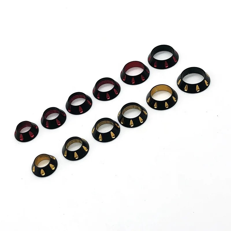 ToMyo Double Color Anodized Aluminum Fishing Rod Building Winding Checks