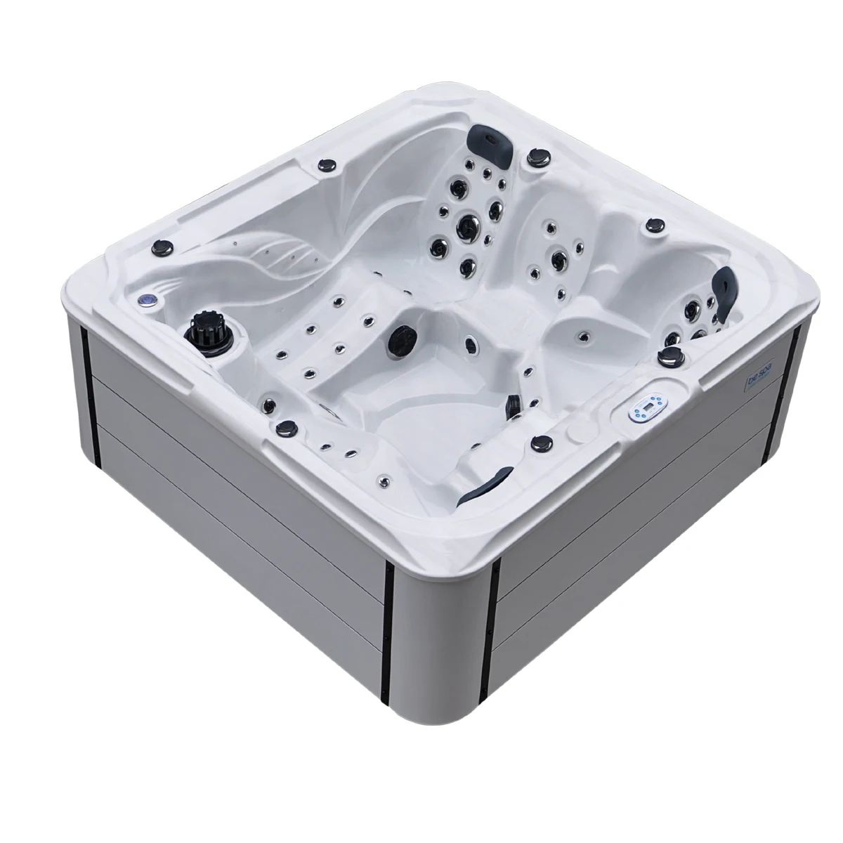 Chinese price luxurious multicolor spa massage bathtubs sexy foot spa bath massager bed sheets spa