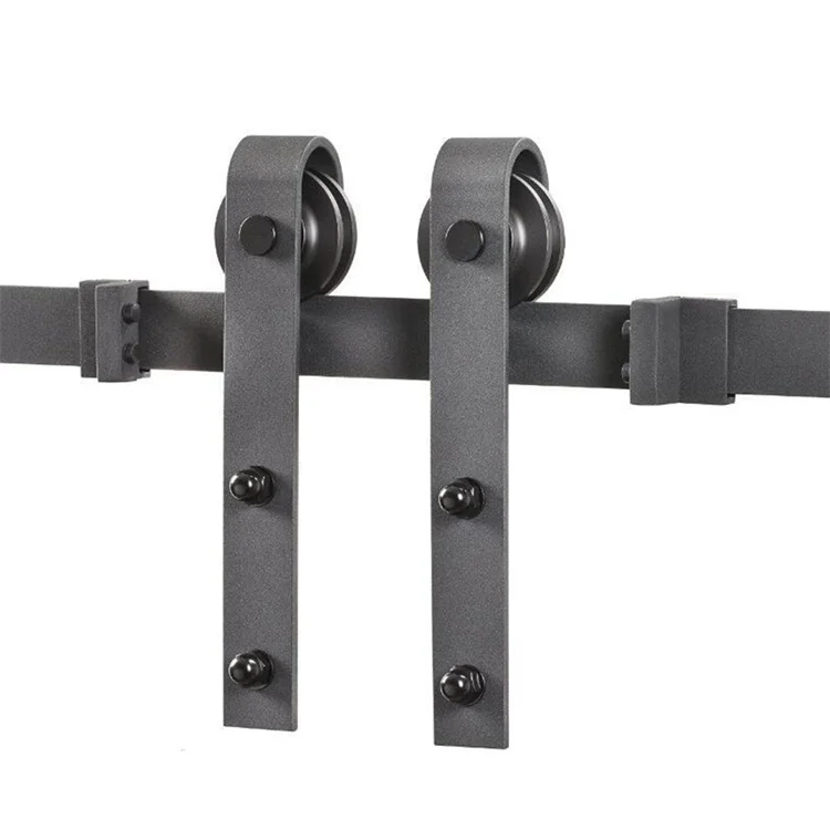 New Design Furniture Hardware Barn Door Rail Kit Sliding Door Guide Rail For Apartment