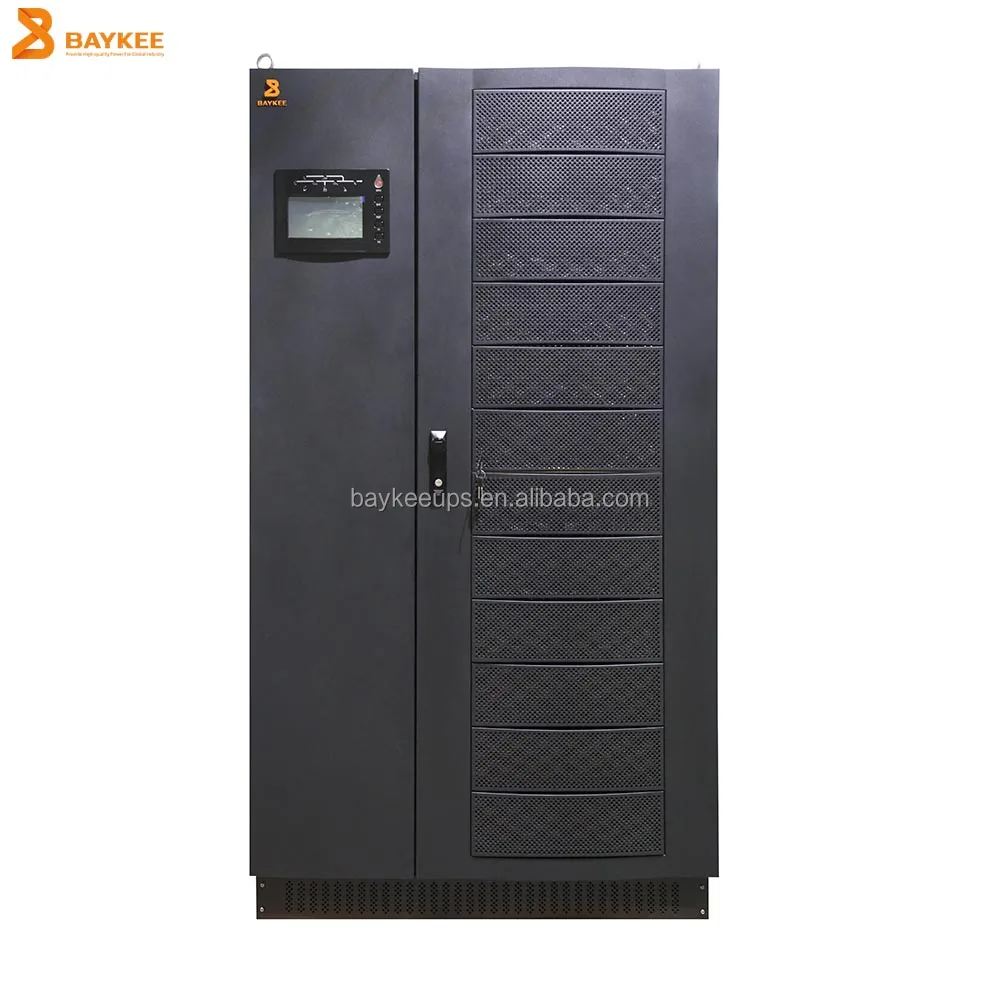 BAYKEE 380 volt 3 phase ups pure sine wave online UPS 20kva 30kva 50kva 60kva used in medical