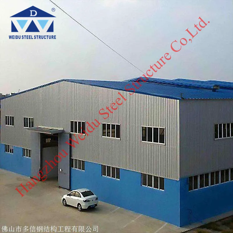 Slaughter House Processing Shed steel structure engineering project