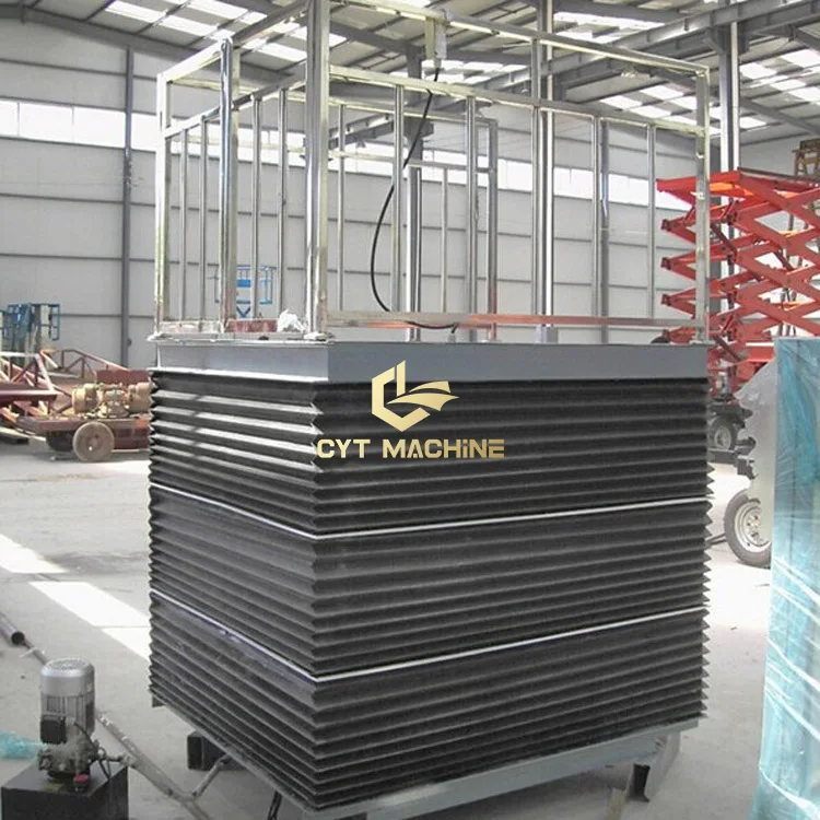 High Quality Hydraulic Vertical Scissor Wheelchair Lift Platform for disabled people