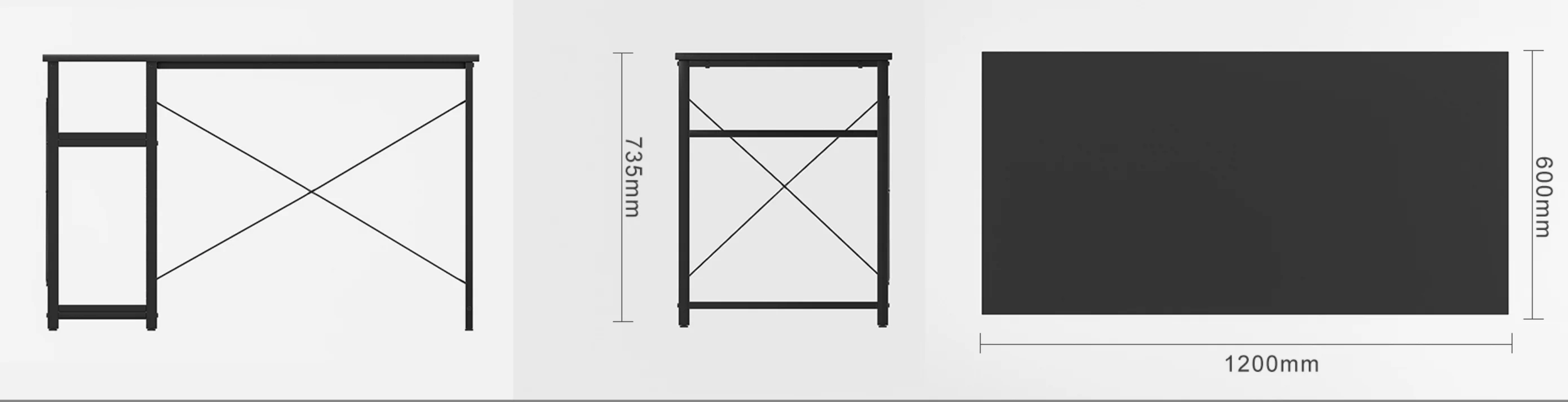 modern Cheap Gaming desk racing gaming table design PC gaming desk for home gamers