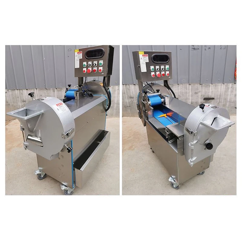 Hot sale Stainless steel commercial vegetable slicer Vegetable prepare machine Vegetable Cutter Machine