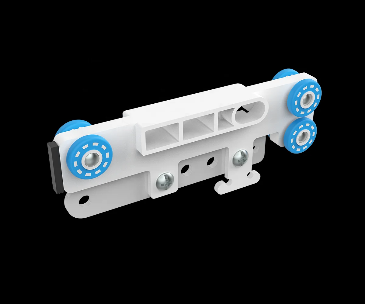 Wholesale factory window blind parts curtain poles track accessories curtain holder master carrier for curtain blind components