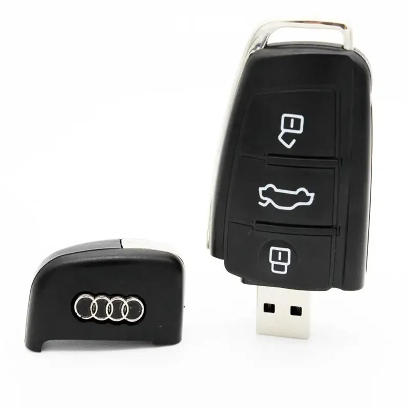 Wholesale Promotion OEM Creative Car Key USB Flash Drive 1GB 256GB Cool Gadgets Pendrive 2.0 Stick 4GB usb  Memory Stick 16GB