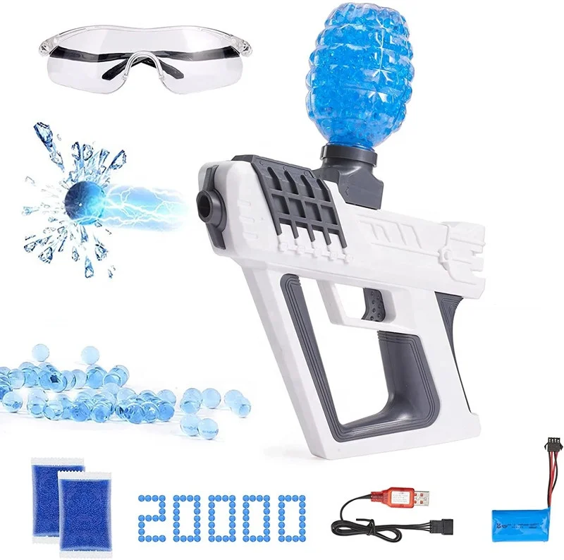 2022 Amazon Hot Selling Kids Electric Water Gel Blaster Splatter Ball Blaster Gun Outdoor Shooting Games Toys