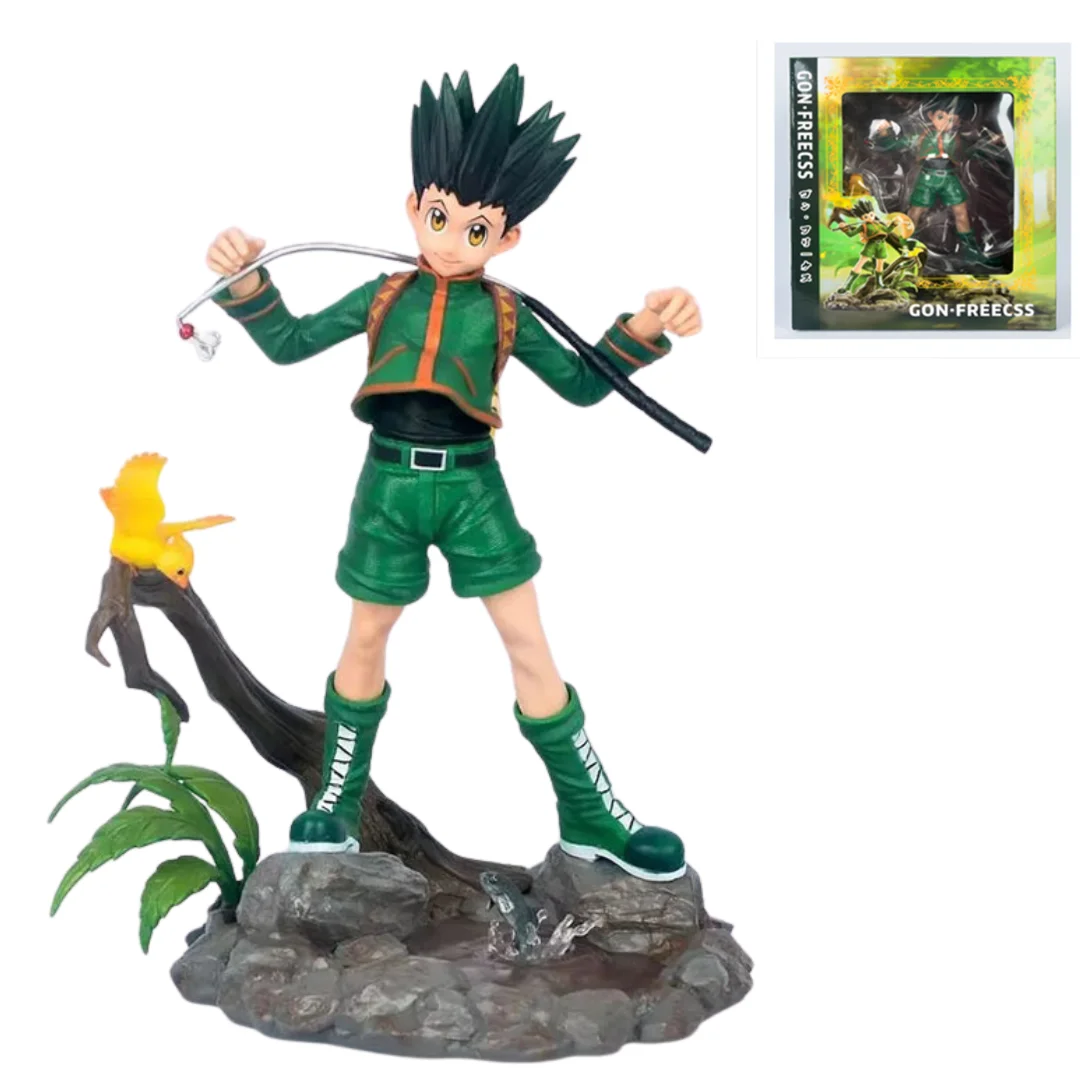 28cm 11.02inchs hunter action figure japan cartoon character figure toy hunter hot sale anime figure