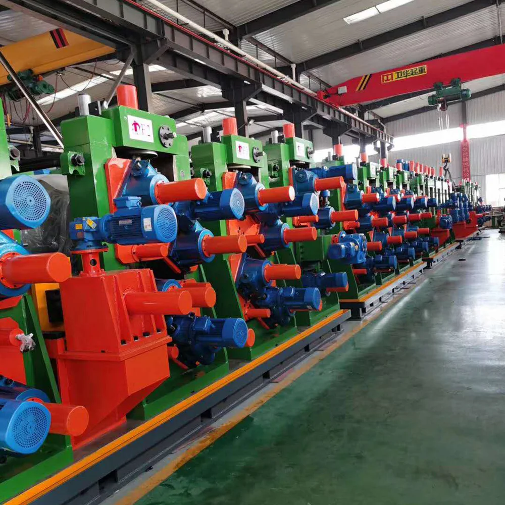 Metal Pipe machine line Round Square pipe coper joint machine  laser pipe