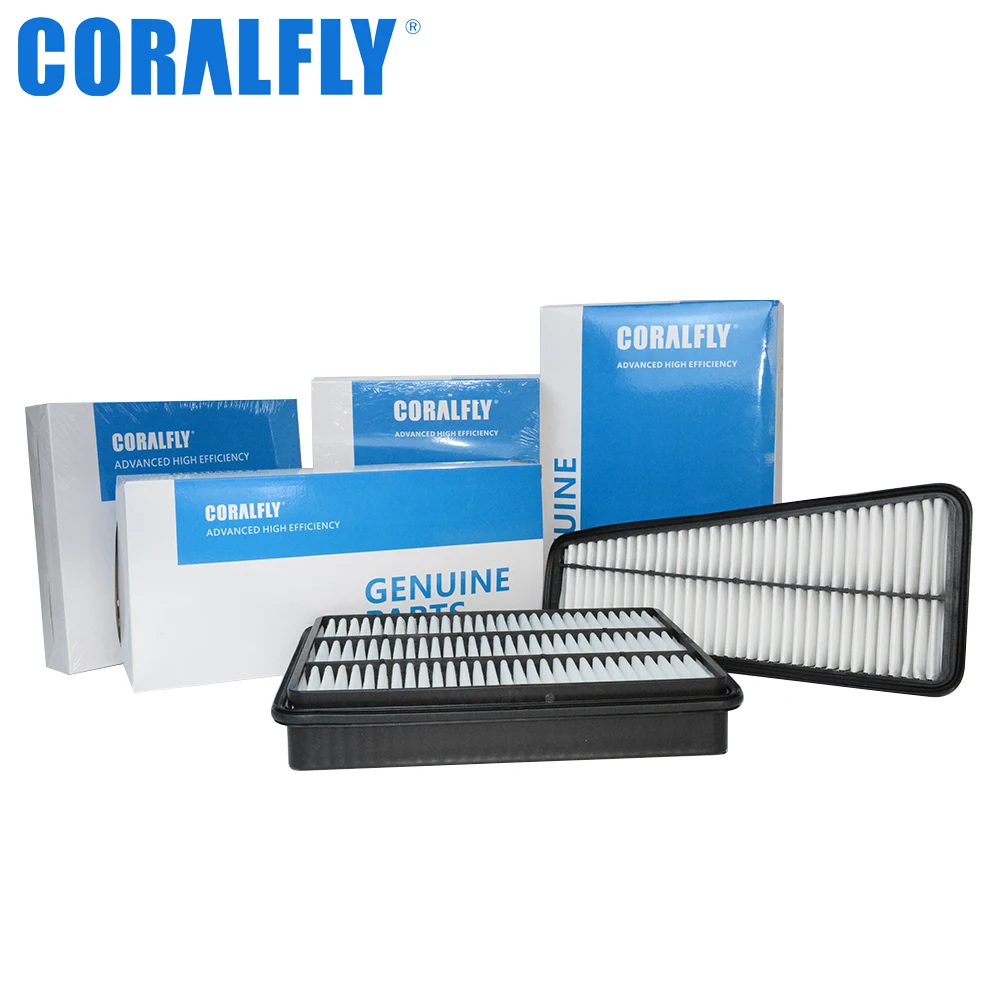 Coralfly High Performance Auto Engine Parts Car Air Filter Elements For toyota suzuki nissan mitsubishi mercedes suzuki bmw