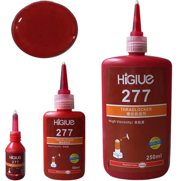 Higlue 243 242 262 270 271 271 272 277 290 threadlocker screw gap glue thread lock adhesive neutral silicone sealant glue