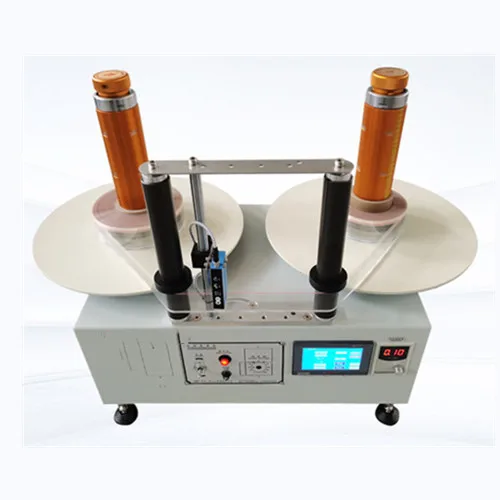 2022 Factory Price Automatic Label Rewinding Machine Roll Label Unwinding Machine Roll to Roll Rewinding Set