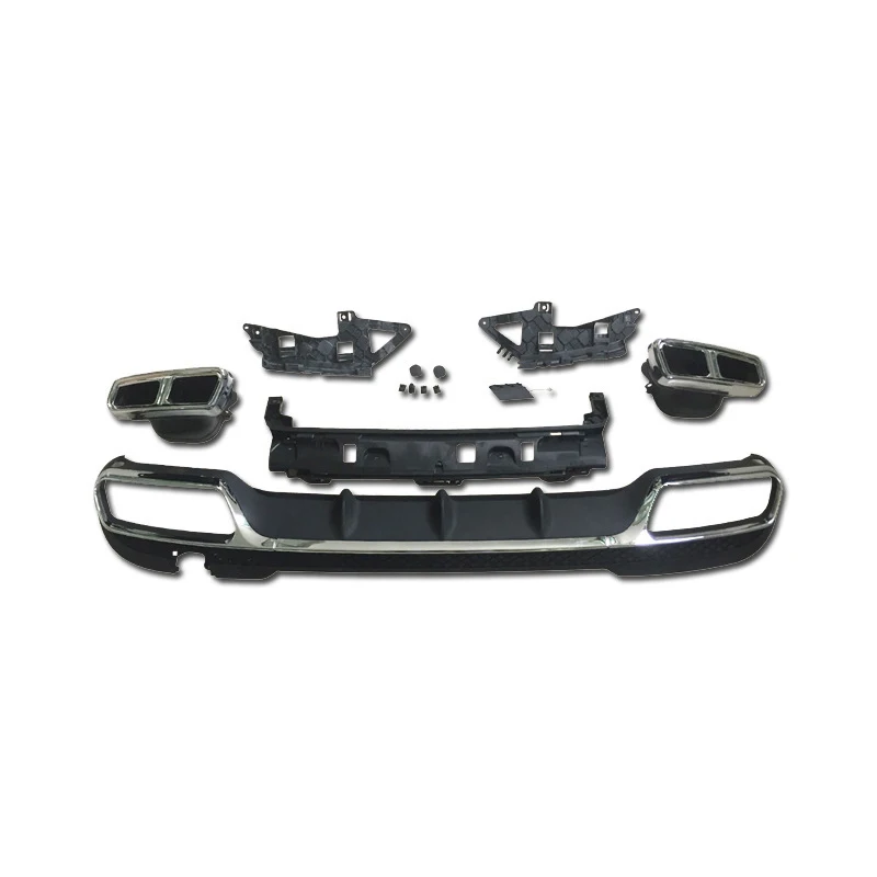 Car Body Kit Bumper PP Material for Mercedes Benz W212 E63 AMG 2014 - 2017 Auto Accessories Body Kit