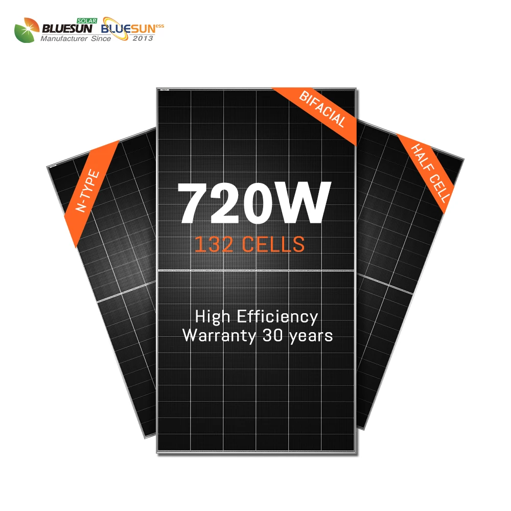 Chinese factory 700w solar panel price with 25 years warranty for sale