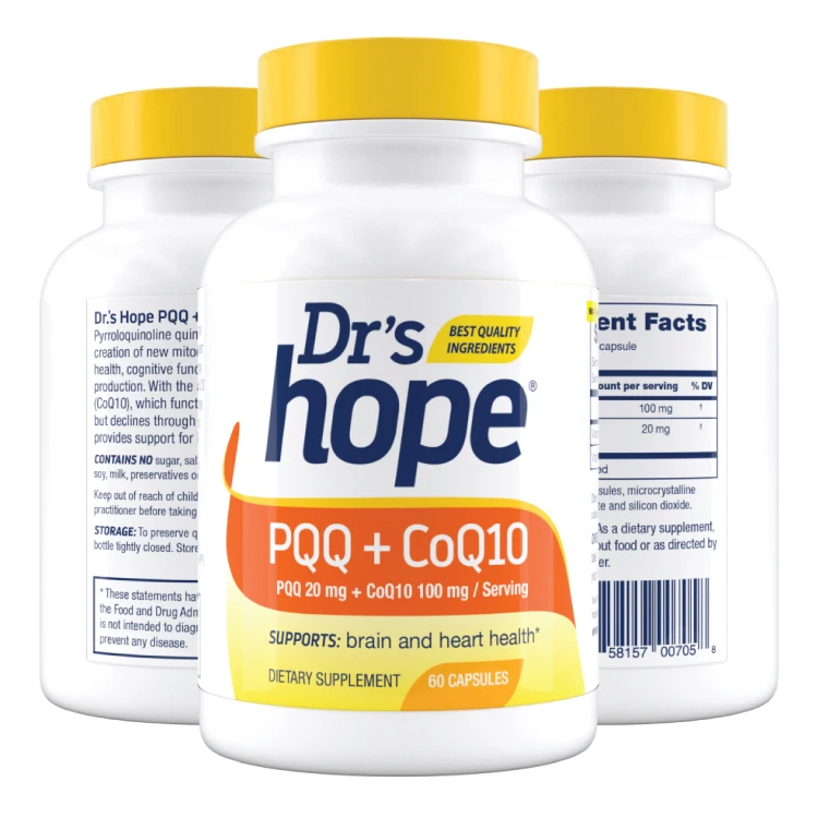 
Pyrroloquinoline quinone and Coenzyme Q10 product dietary wholesale nutritional supplement 