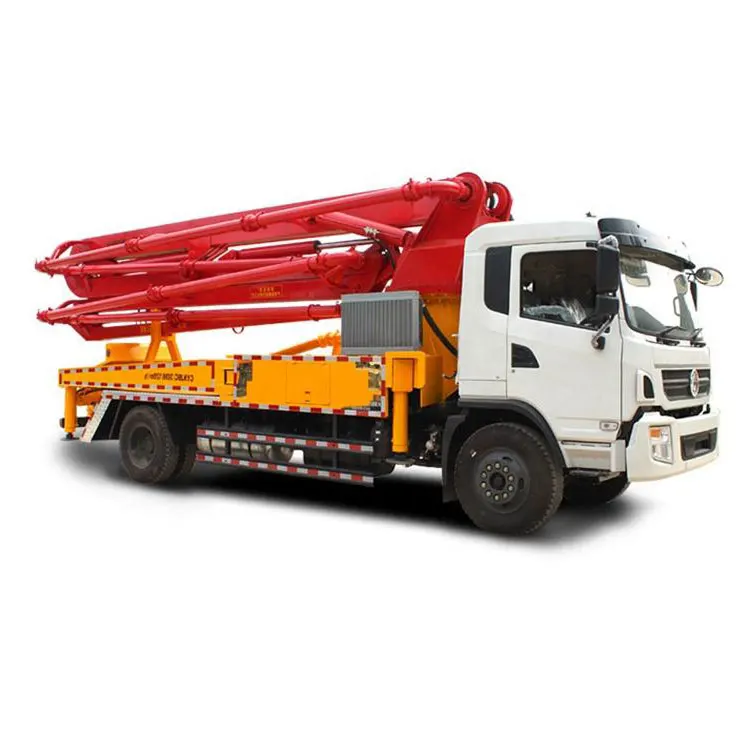 Di Hai Structure Pouring Pump Truck 30M Mounted Concrete Pump for Construction Site Concrete Pump Truck