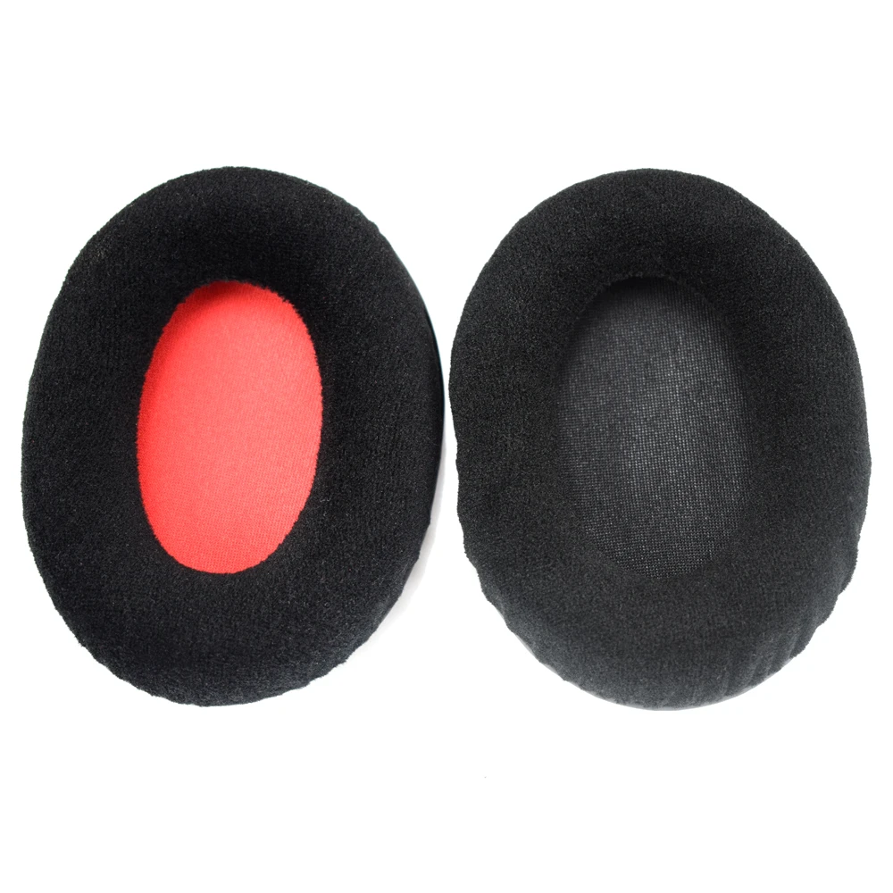 Replacement Velour Protein Leather Earpads Cushion Covers for Hyper X Cloud 2 II KHX-HSCP-GM Gaming Headsets