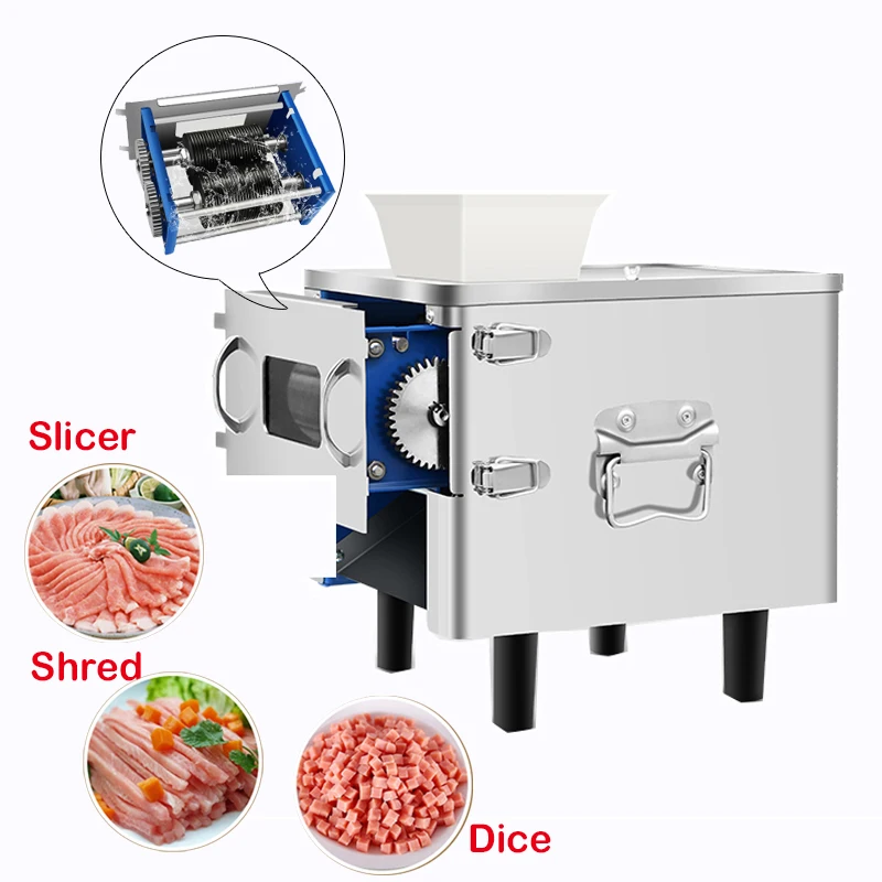 automatic Commercial meat cutter machine price industrial meat slicers cutting frozen meat