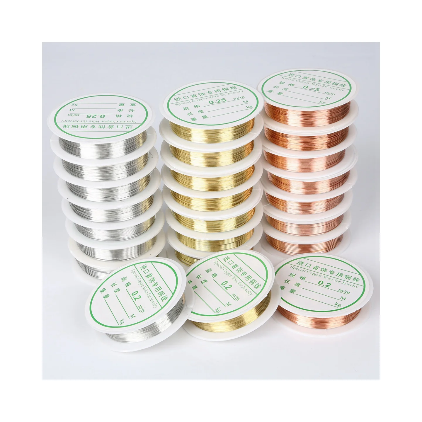 Copper wire setting  Copper coil  jewelry  lead wire winding diy handicrafts jewelry material