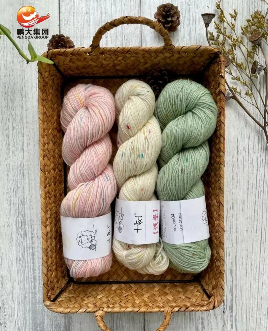 wholesale hand DIY super chunky 100% merino wool yarn for circular knitting