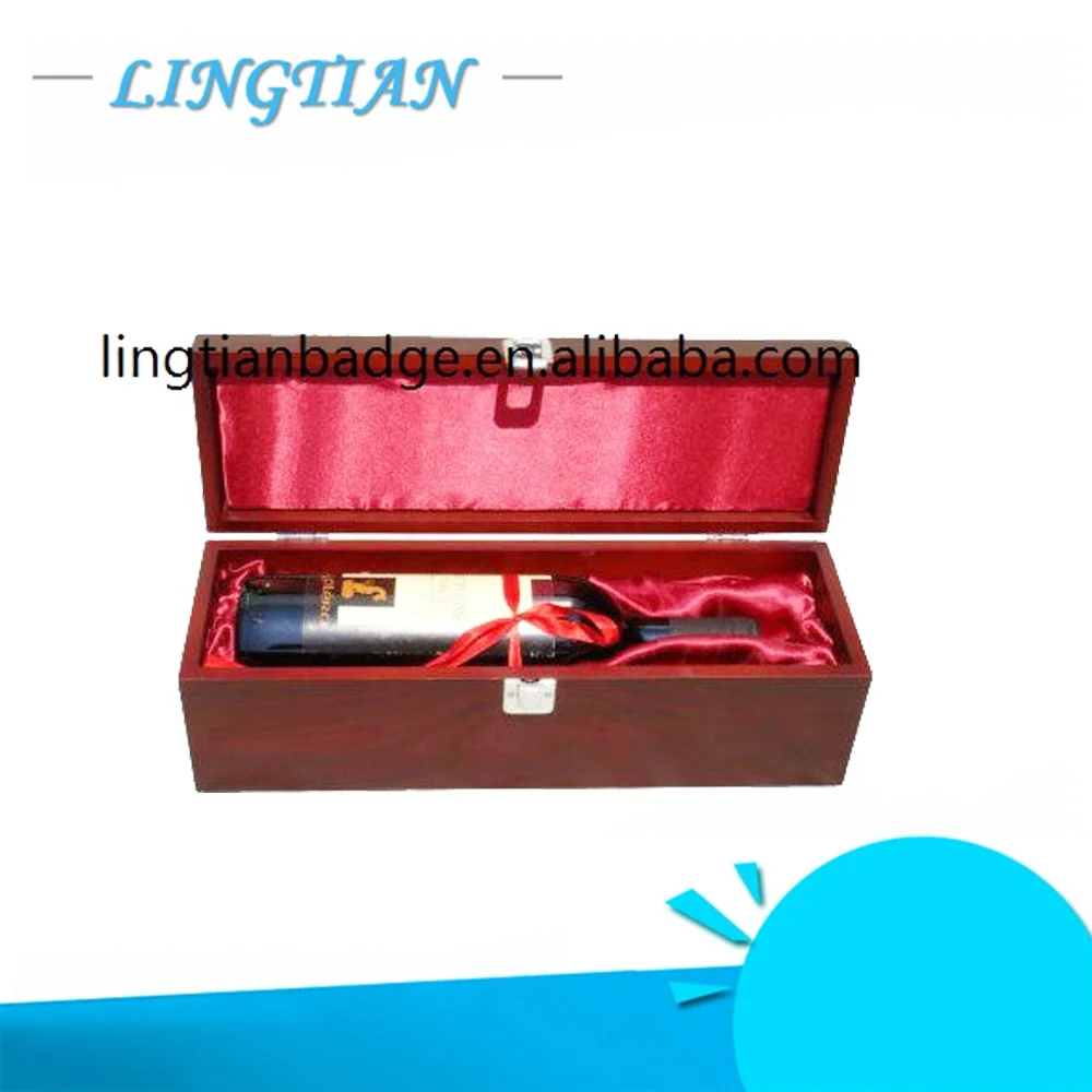 OEM Stylish Vintage Metal Lock Jewelry Treasure Chest Case Manual Wooden Wine Box