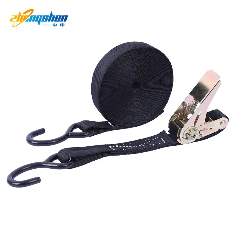 Wholesale Heavy duty zinc plated cargo belt webbing buckle manufacturer 25mm 50mm tie down metal ratchet lashing buckle