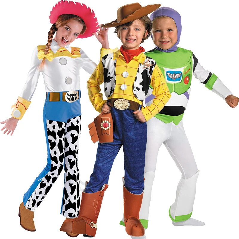 Halloween Boys and Girls  Cowboy Costume Stage Performance Cosplay  Costume