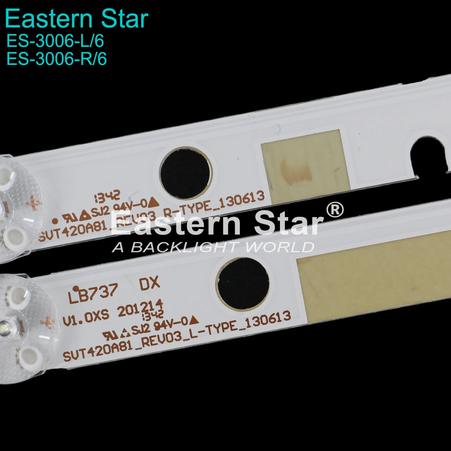 ES 3006 SVT420A81 LED TV Backlight for SY TOSHIBA TV 42L7453RB 42L7453D PANEL LC420DUK-SG-K2 LED strips