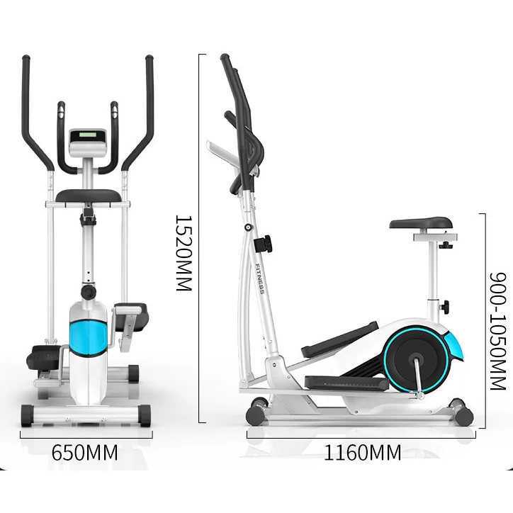 Multi Functional Seated Cross Trainer Elliptical Trainer Machine for Home Use