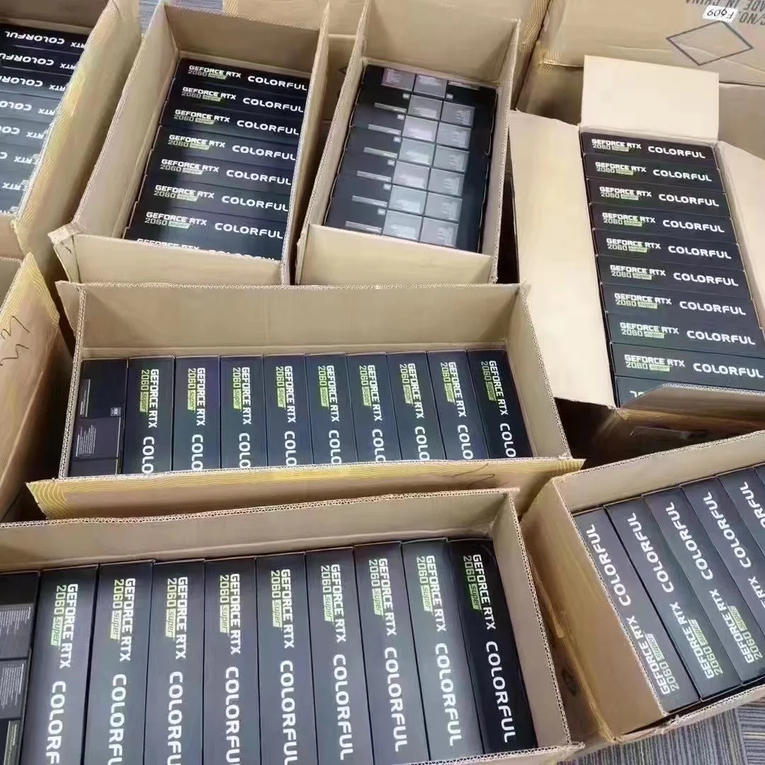 Новая графическая карта Nvidia MSI цветная Видеокарта Gigabyte Geforce RTX 2060 Super 8 Гб игровая X PC 3060