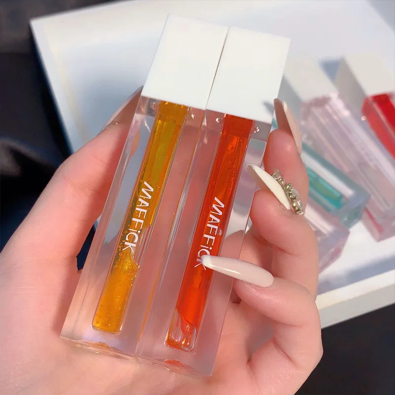 Private Label Custom Logo Lip Moisturizing organic Vegan Hydrating Vitamin  Lip Oil for Makeup Base