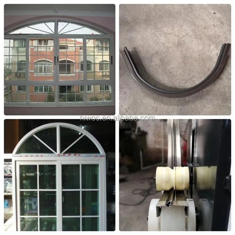 Aluminium profile arc bending machine for aluminium frames