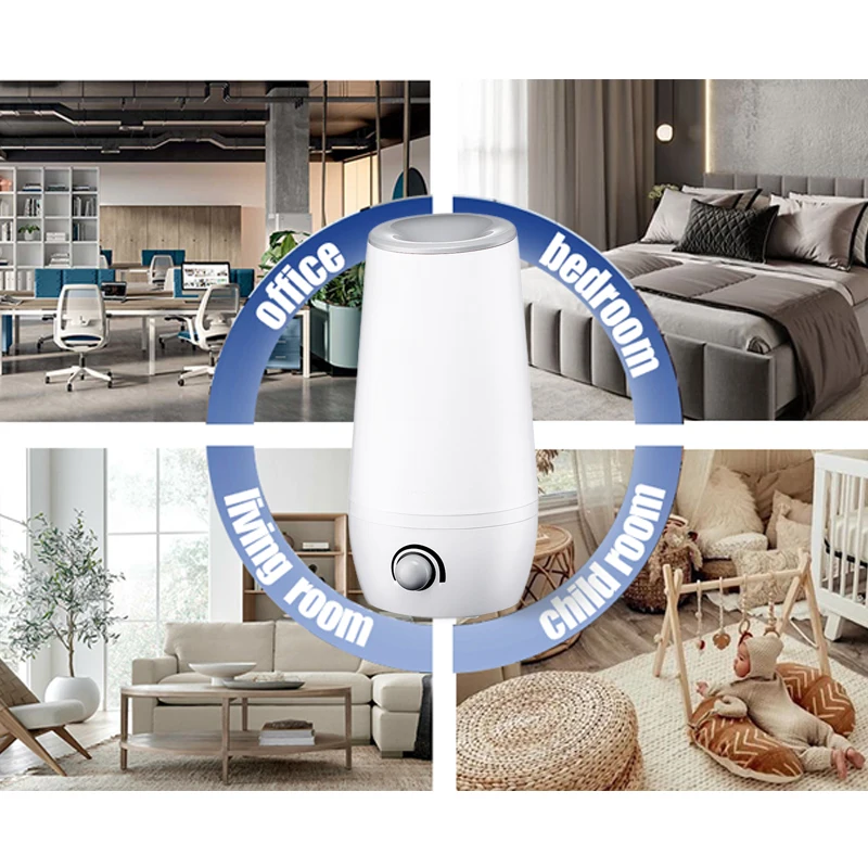 3.5L classic design Cool Mist Humidifiers room night light humidifier